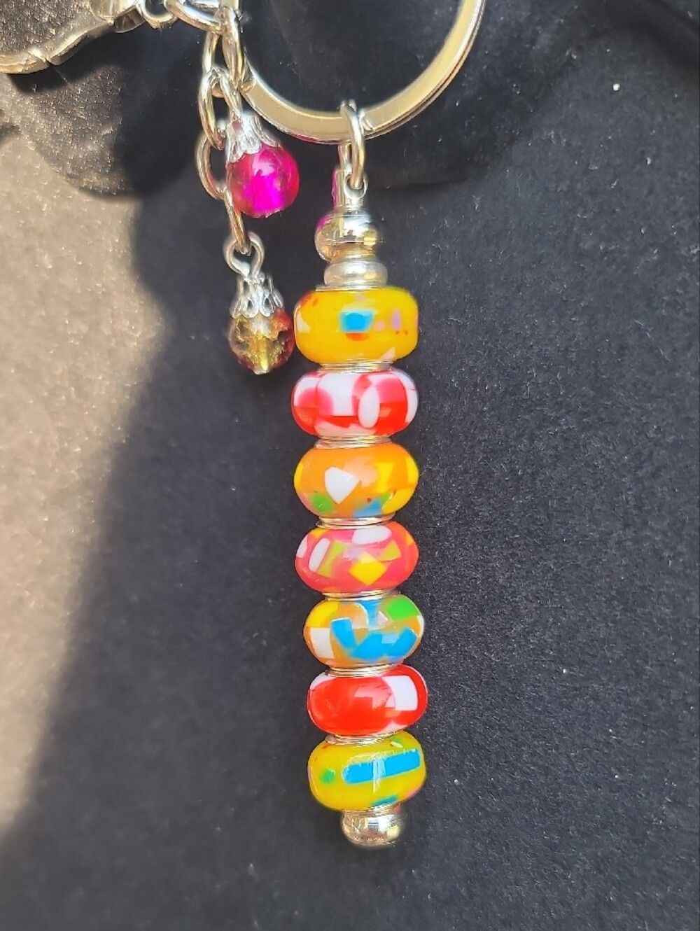 Colorful Dangle Keychain - Picture 2 of 2